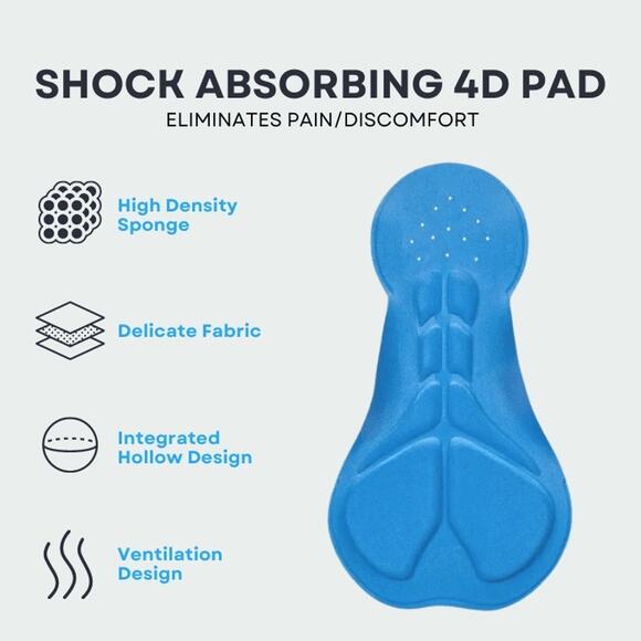 WINX Luxe Biking Shorts in Black, size L, Cycling Performance Pocket Anti Chaf - Picture 2 of 13